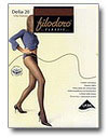 внешний вид упаковки колготок Filodoro Classic, модель: Delia 20 Vita Bassa