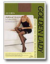 внешний вид упаковки чулок Golden Lady, модель: Armonia 20 autoregente