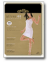 внешний вид упаковки колготок OMSA, модель: Attiva 40