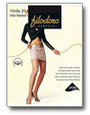 внешний вид упаковки колготок Filodoro Classic, модель: Ninfa 20 Vita Bassa