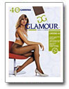 внешний вид упаковки колготок Glamour, модель: GARDENIA 40