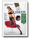 внешний вид упаковки колготок Glamour, модель: THIN BODY 40