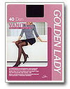 внешний вид упаковки чулок Golden Lady, модель: Vanity 40